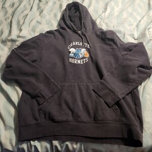 Vintage 90’s HardWood Classic Charlotte Hornets Hoodie Men's Size‎ Large